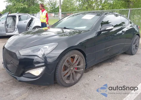 2015 Hyundai Genesis 3.8 R-Spec из США, поврежденный, VIN KMHHU6KJ7FU126210